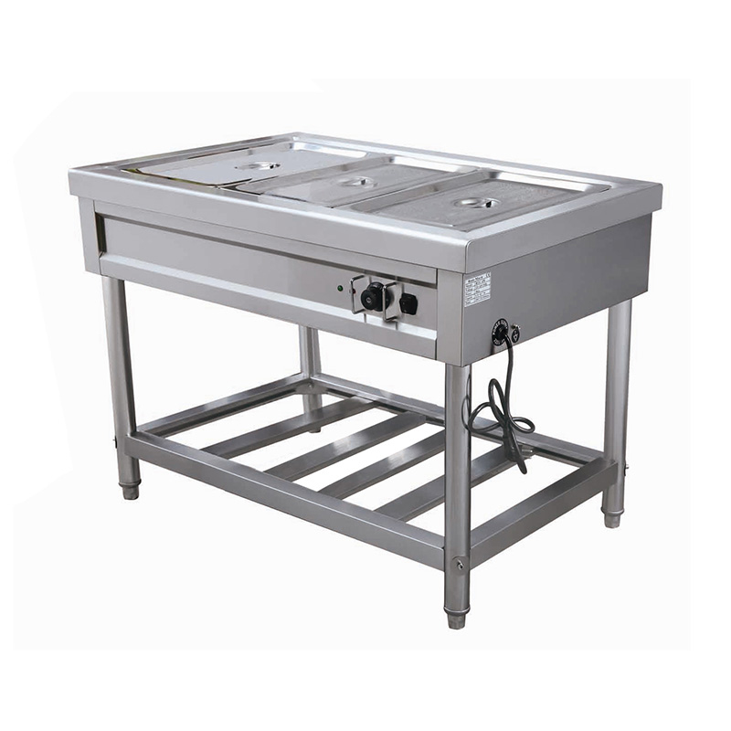Kommerzielle elektrische Bain-Marie-Küchenmaschine aus Edelstahl mit abnehmbaren Beinen