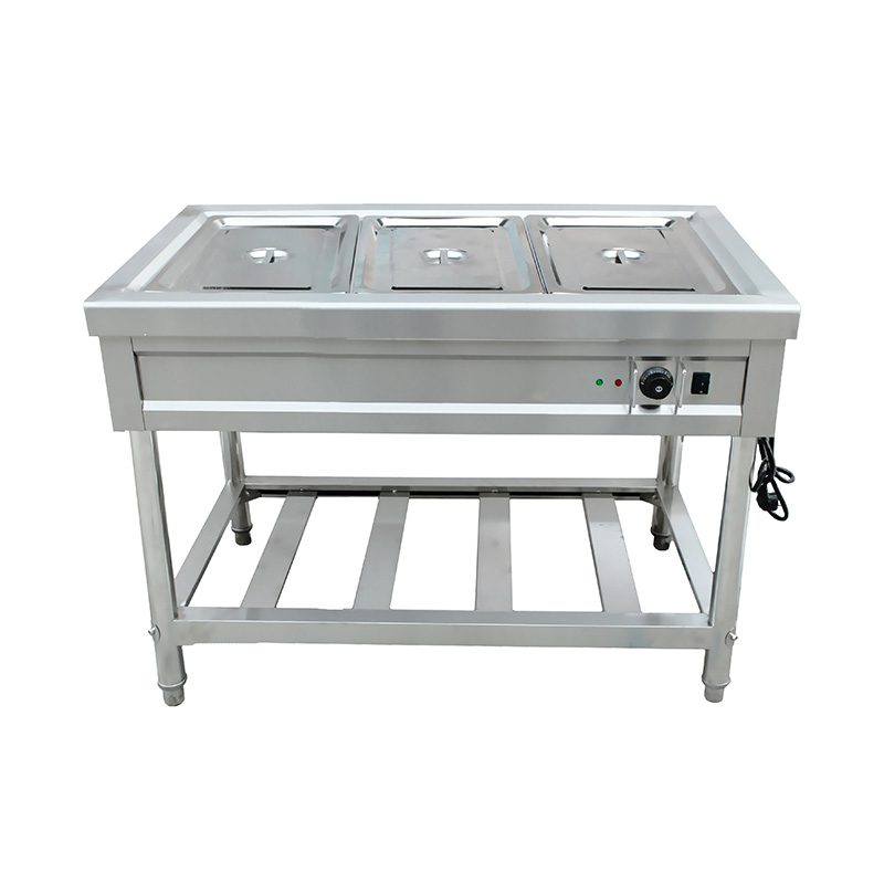 Kommerzielle elektrische Bain-Marie-Küchenmaschine aus Edelstahl mit abnehmbaren Beinen
