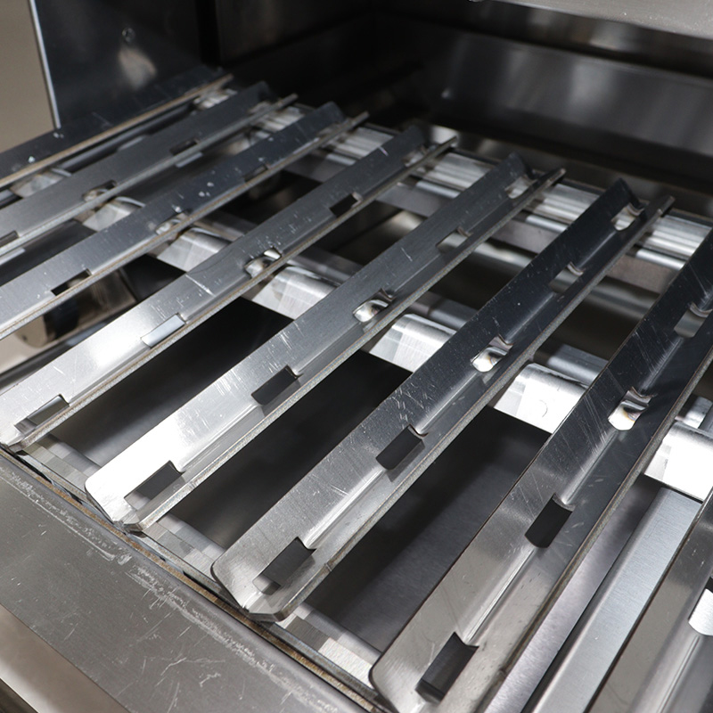Kommerzielle elektrische Steak-Kontaktgrill-Küchenmaschine aus Edelstahl