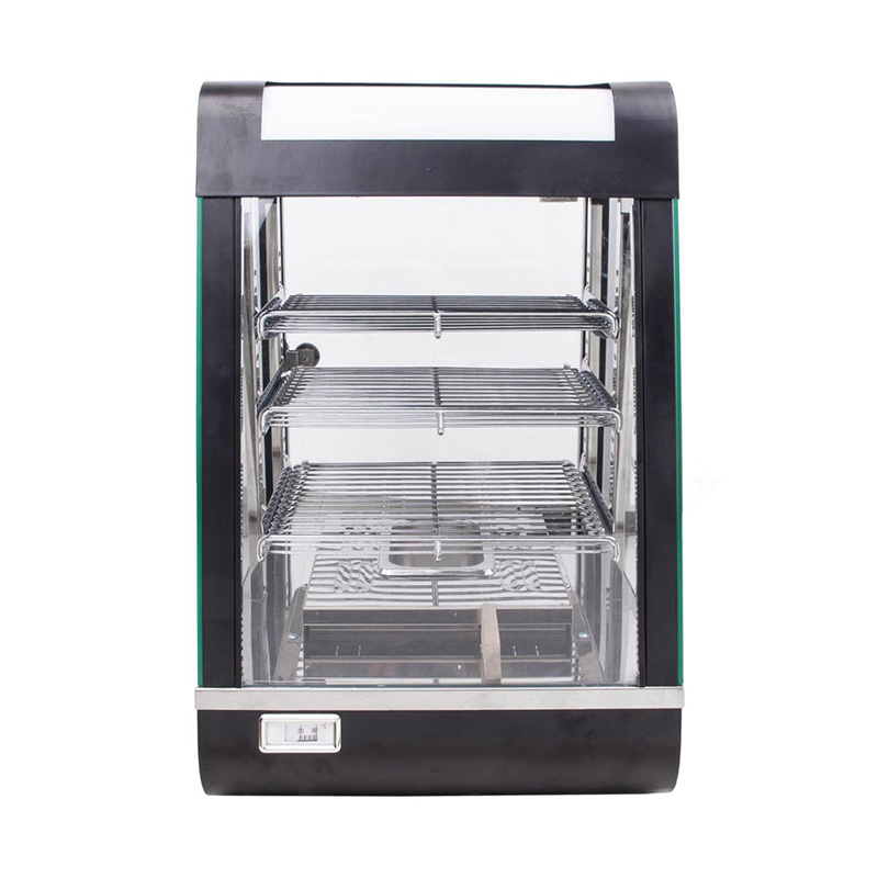 Edelstahl-Gewerbeküchen-Elektro-Schwarz-Lebensmittel-Wärmermaschine