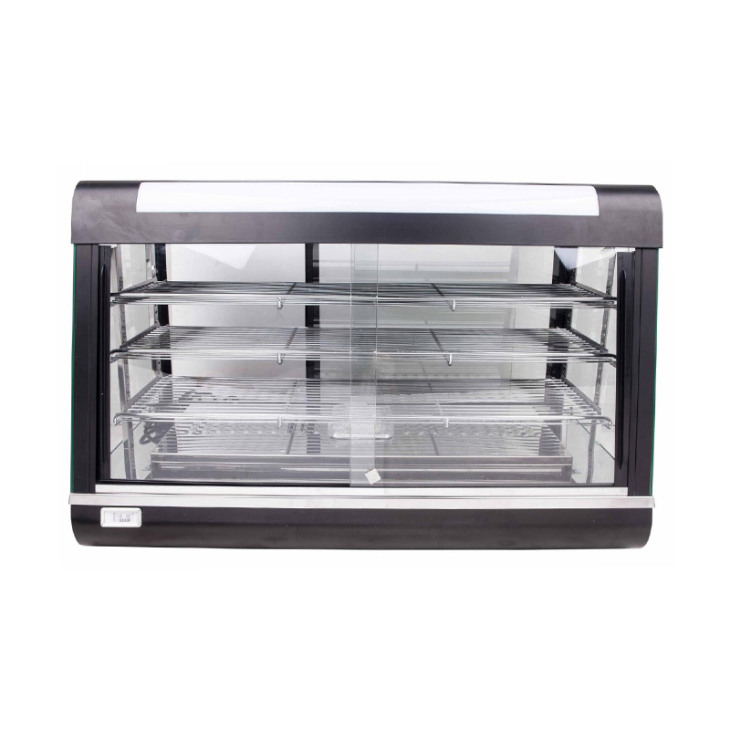 Edelstahl-Gewerbeküchen-Elektro-Schwarz-Lebensmittel-Wärmermaschine