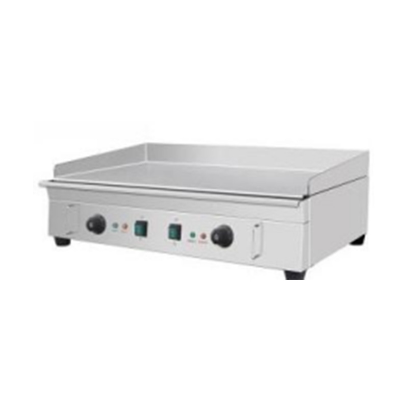 Elektrische Grillplatte für gewerbliche Küchen aus Edelstahl