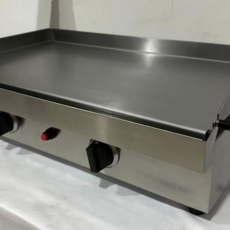 Gewerbliche Grillplatte aus 430 SS-Platten-Edelstahl für Erdgas/LPG