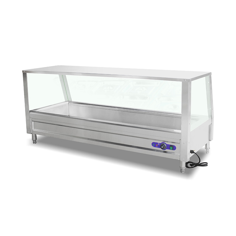 Kommerzielle elektrische Tisch-Bain-Marie-Küchenmaschine aus Edelstahl