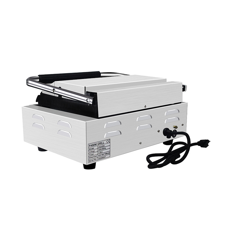 Kommerzielle elektrische Panini-Grill-Küchenmaschine aus Edelstahl