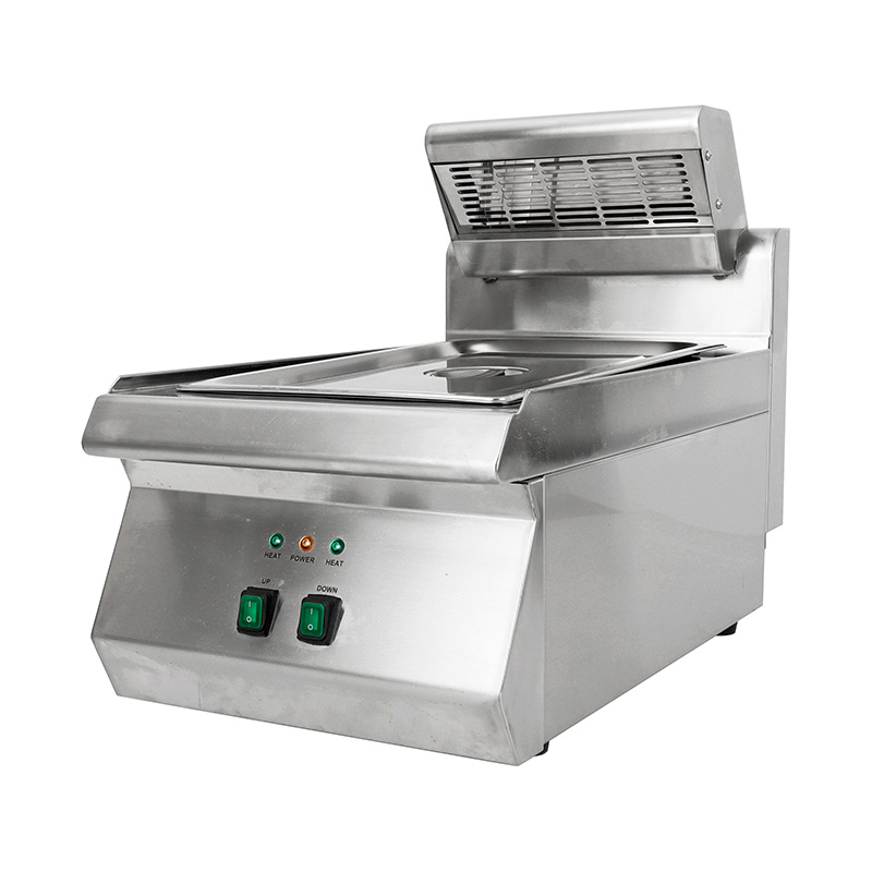 Kommerzielle Pommes-Frites-Wärmer-Küchenmaschine aus Edelstahl