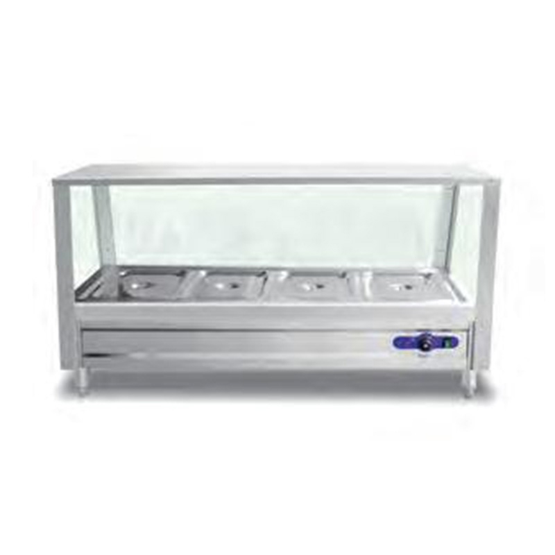 Kommerzielle elektrische Tisch-Bain-Marie-Küchenmaschine aus Edelstahl