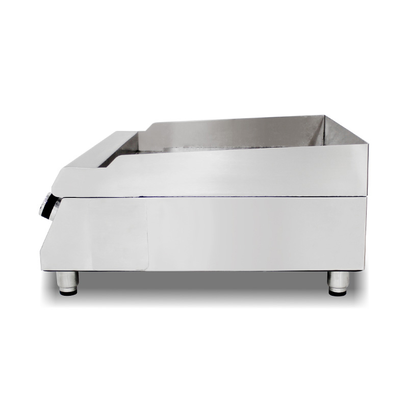 4,4 kW elektrische Grillplatte aus Edelstahl für gewerbliche Küchen