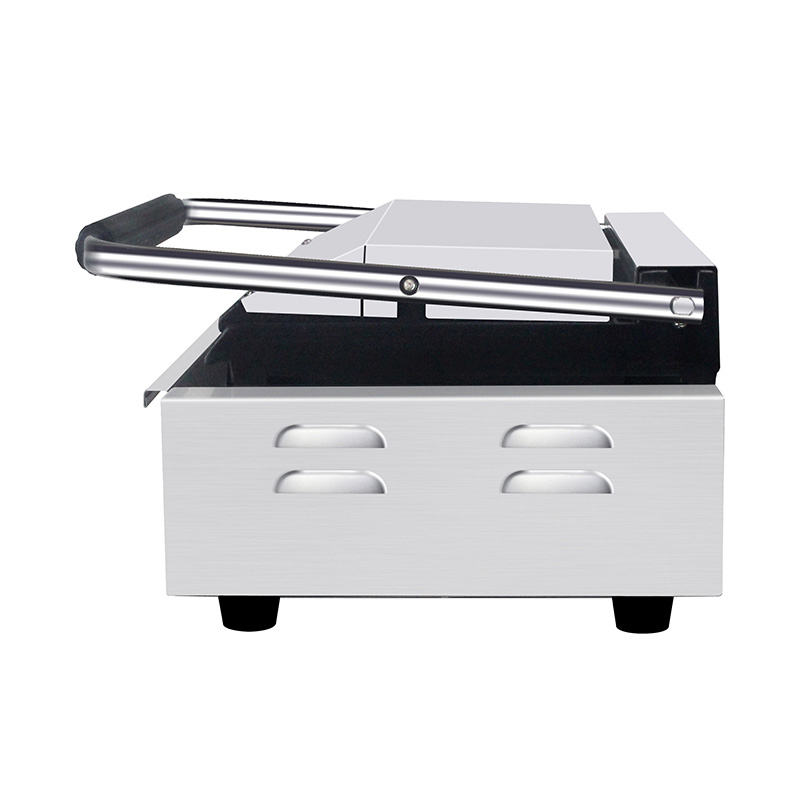 Kommerzielle elektrische Panini-Grill-Küchenmaschine aus Edelstahl