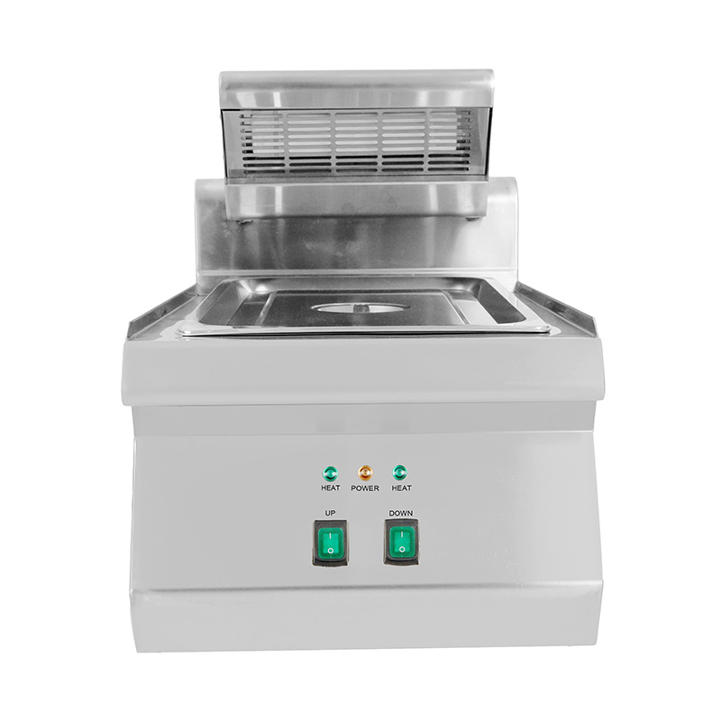 Kommerzielle Pommes-Frites-Wärmer-Küchenmaschine aus Edelstahl