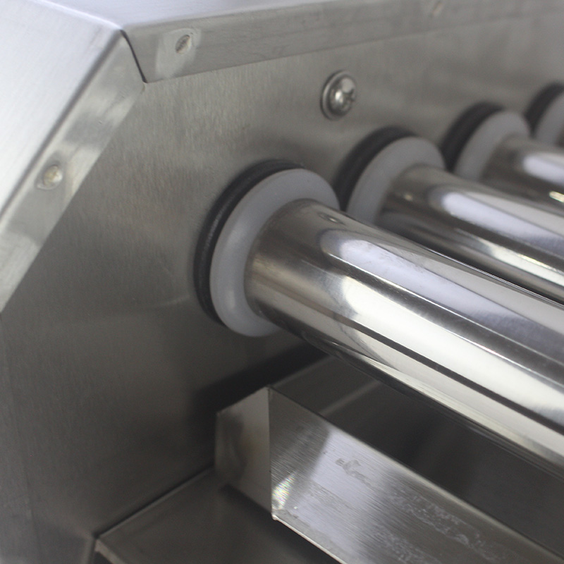 Elektrische Hot-Dog-Roller-Grillmaschine aus Edelstahl
