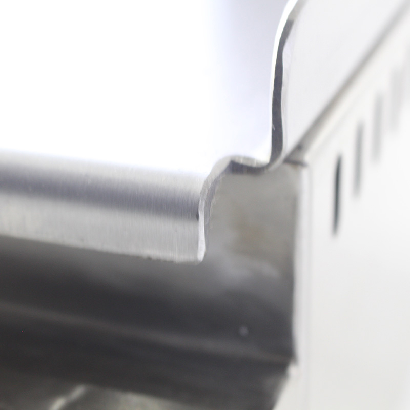 Elektrische Grillplatte für gewerbliche Küchen aus Edelstahl