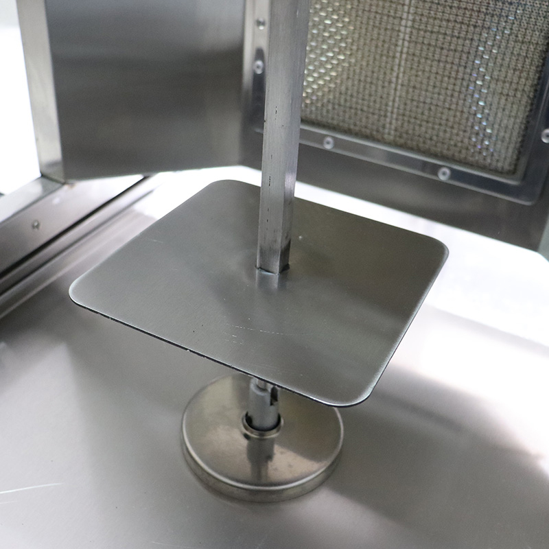 Kommerzielle Erdgas-/LPG-Shawarma-Grill-Küchenmaschine aus Edelstahl