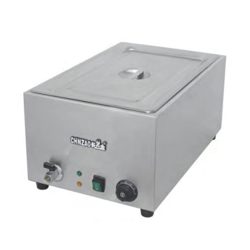 Kommerzielle elektrische Trockenbrenn-Bain-Marie-Maschine aus Edelstahl mit geschweißtem Wassertank