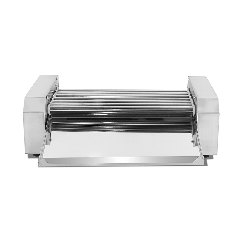 Elektrische Hot-Dog-Roller-Grillmaschine aus Edelstahl