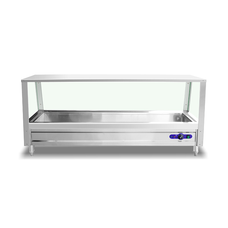 Kommerzielle elektrische Tisch-Bain-Marie-Küchenmaschine aus Edelstahl