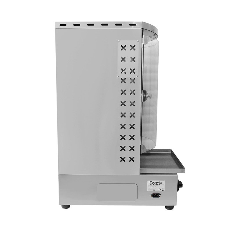 Kommerzielle Erdgas-/LPG-Shawarma-Grill-Küchenmaschine aus Edelstahl