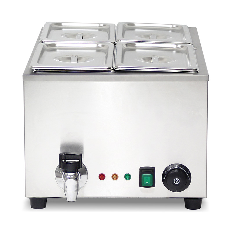 Kommerzielle elektrische Bain-Marie-Küchenmaschine aus Edelstahl mit Anti-Trocken-Schutzheizung