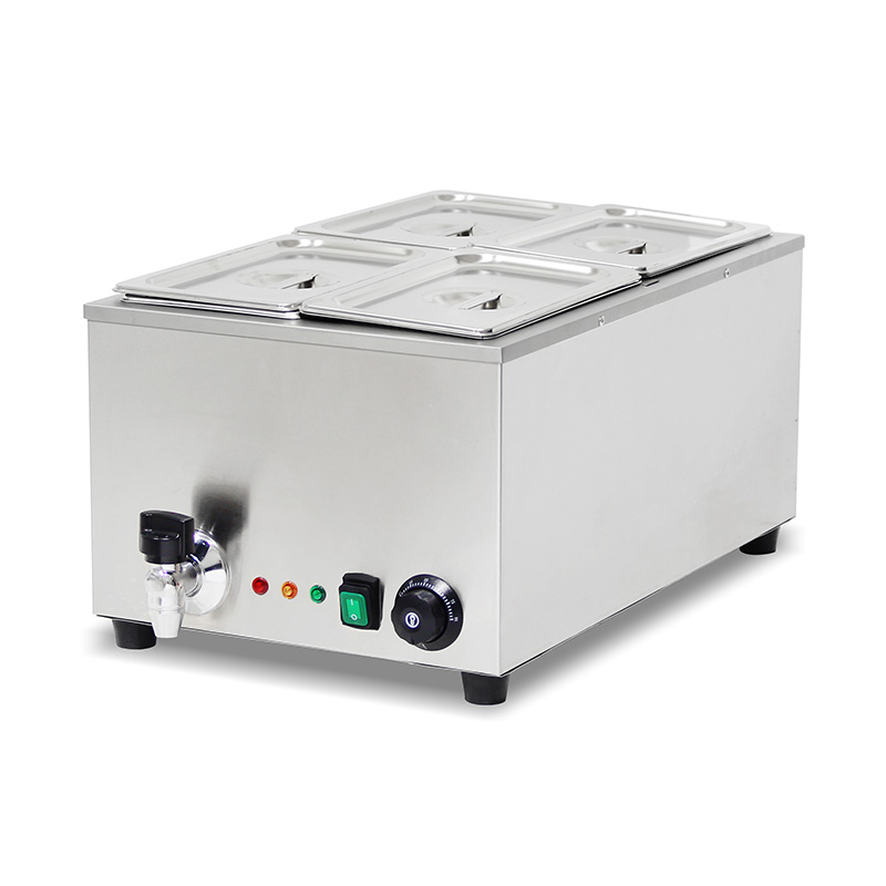 Kommerzielle elektrische Bain-Marie-Küchenmaschine aus Edelstahl mit Anti-Trocken-Schutzheizung