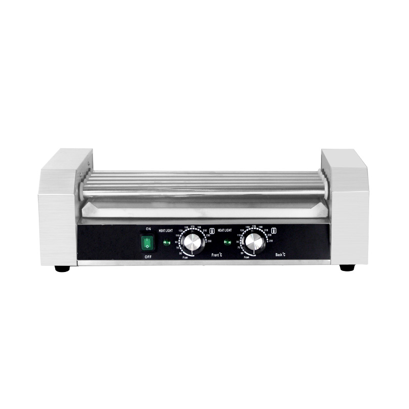 Elektrische Hot-Dog-Roller-Grillmaschine aus Edelstahl
