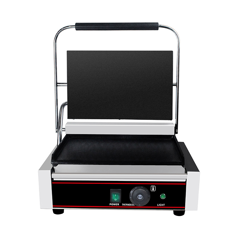 Kommerzielle elektrische Panini-Grill-Küchenmaschine aus Edelstahl