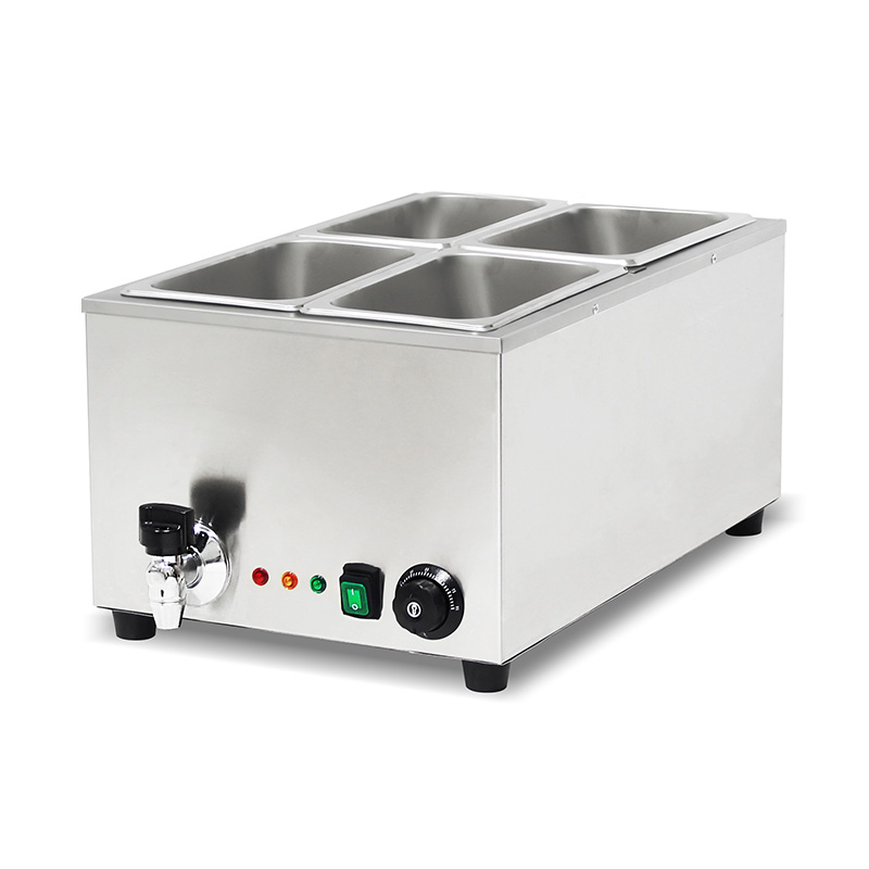 Kommerzielle elektrische Bain-Marie-Küchenmaschine aus Edelstahl mit Anti-Trocken-Schutzheizung