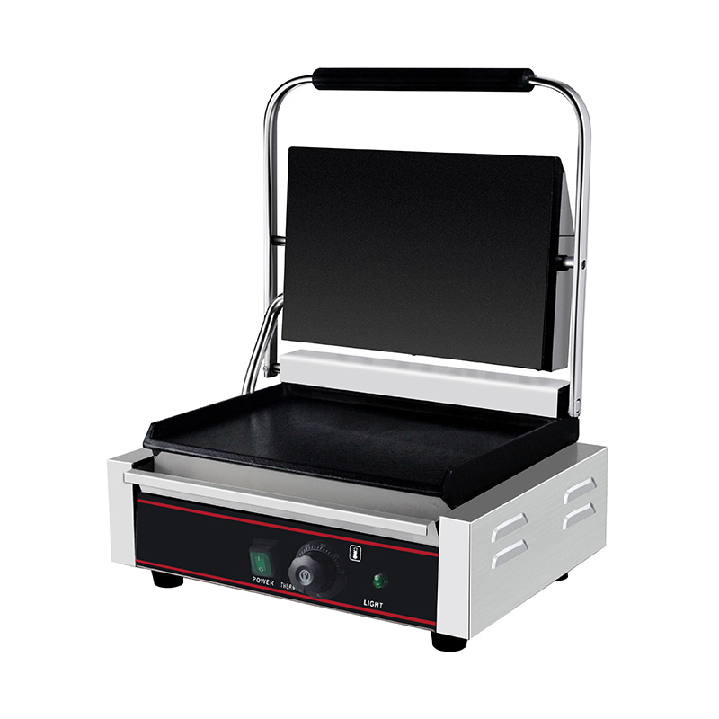 Kommerzielle elektrische Panini-Grill-Küchenmaschine aus Edelstahl