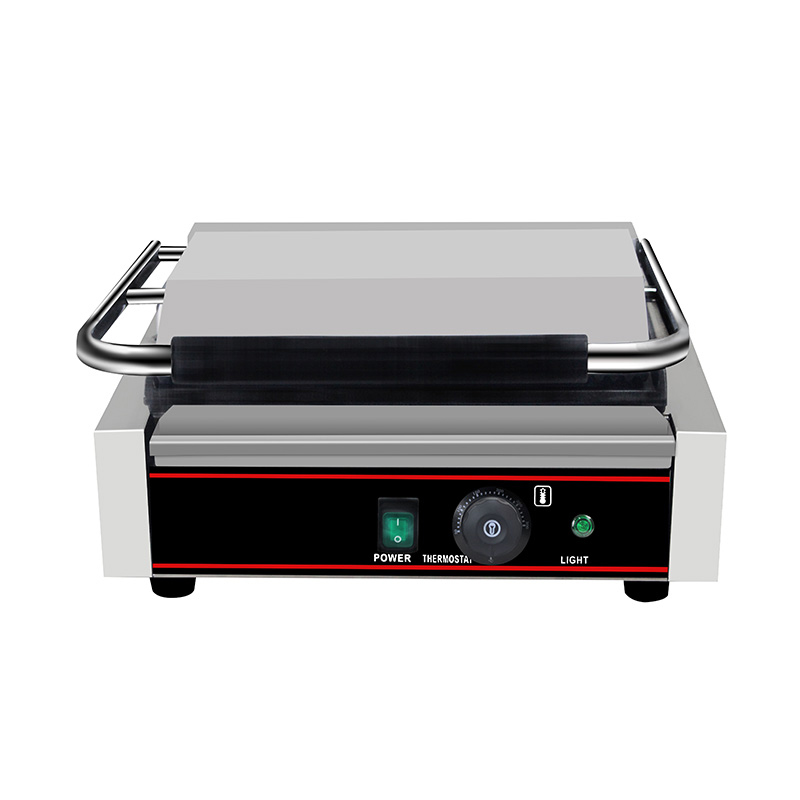 Kommerzielle elektrische Panini-Grill-Küchenmaschine aus Edelstahl