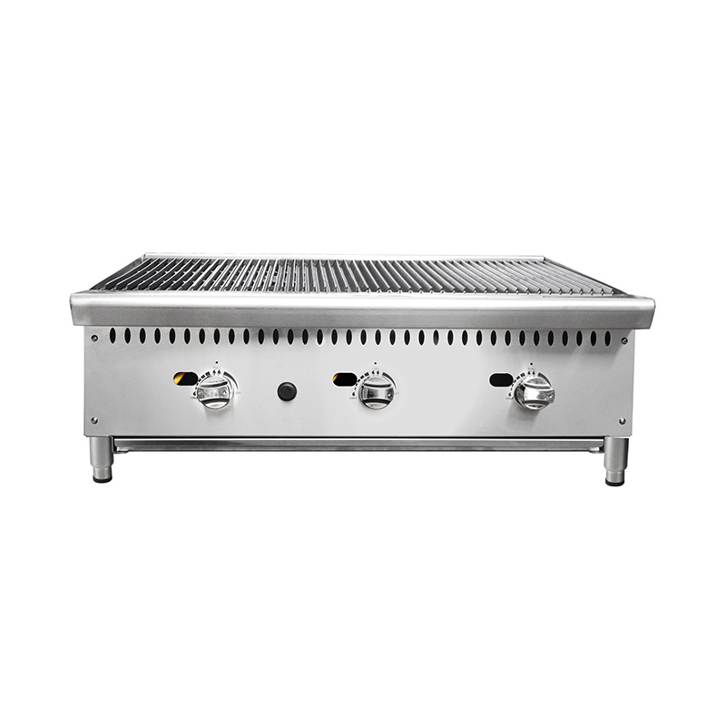 Erdgas-/LPG-Lavasteingrill mit Brennern, Outdoor-/Indoor-Küchenmaschine