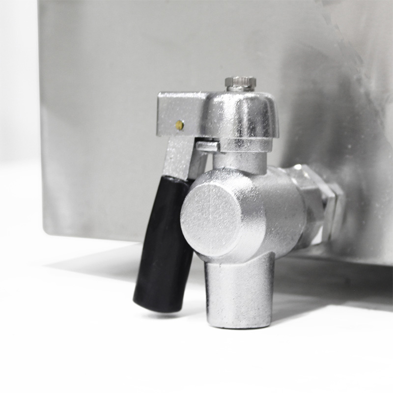 Kommerzielle elektrische Bain-Marie-Maschine aus Edelstahl mit Niesschutz aus gehärtetem Glas