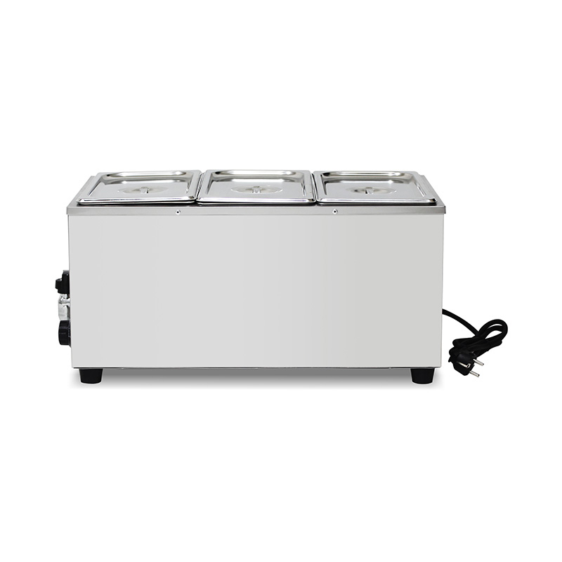 Kommerzielle elektrische Bain-Marie-Küchenmaschine aus Edelstahl mit Anti-Trocken-Schutzheizung