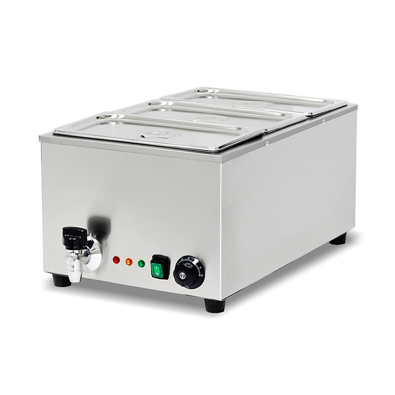 Kommerzielle elektrische Bain-Marie-Küchenmaschine aus Edelstahl mit Anti-Trocken-Schutzheizung