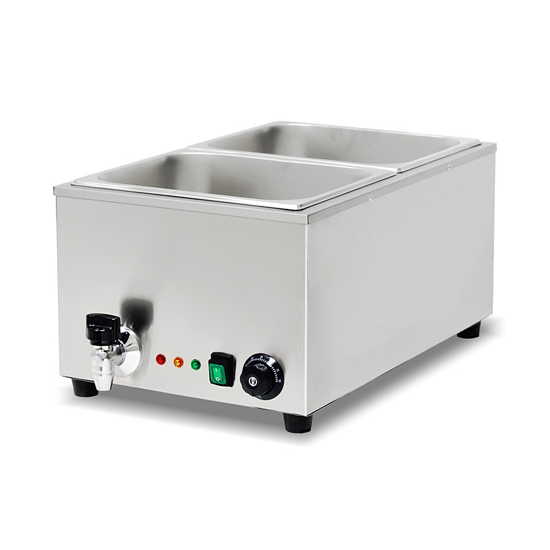Kommerzielle elektrische Bain-Marie-Küchenmaschine aus Edelstahl mit Anti-Trocken-Schutzheizung
