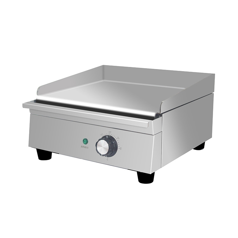 Elektrische Grillplatte für gewerbliche Küchen aus Edelstahl