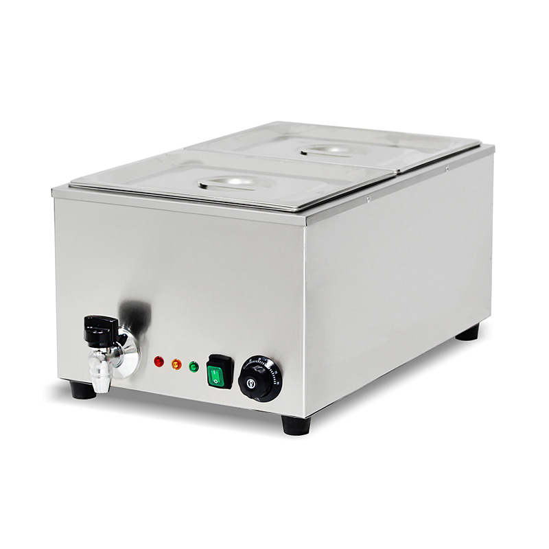 Kommerzielle elektrische Bain-Marie-Küchenmaschine aus Edelstahl mit Anti-Trocken-Schutzheizung