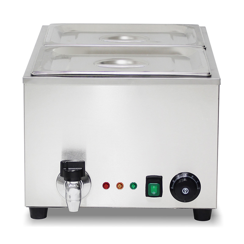 Kommerzielle elektrische Bain-Marie-Küchenmaschine aus Edelstahl mit Anti-Trocken-Schutzheizung