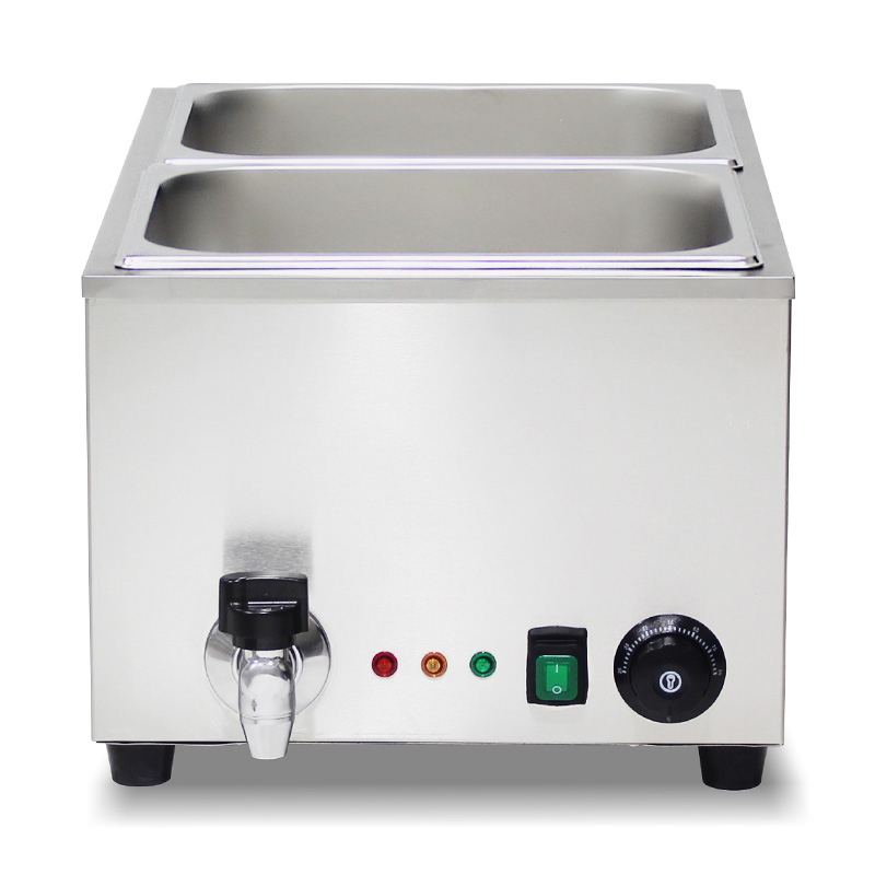 Kommerzielle elektrische Bain-Marie-Küchenmaschine aus Edelstahl mit Anti-Trocken-Schutzheizung