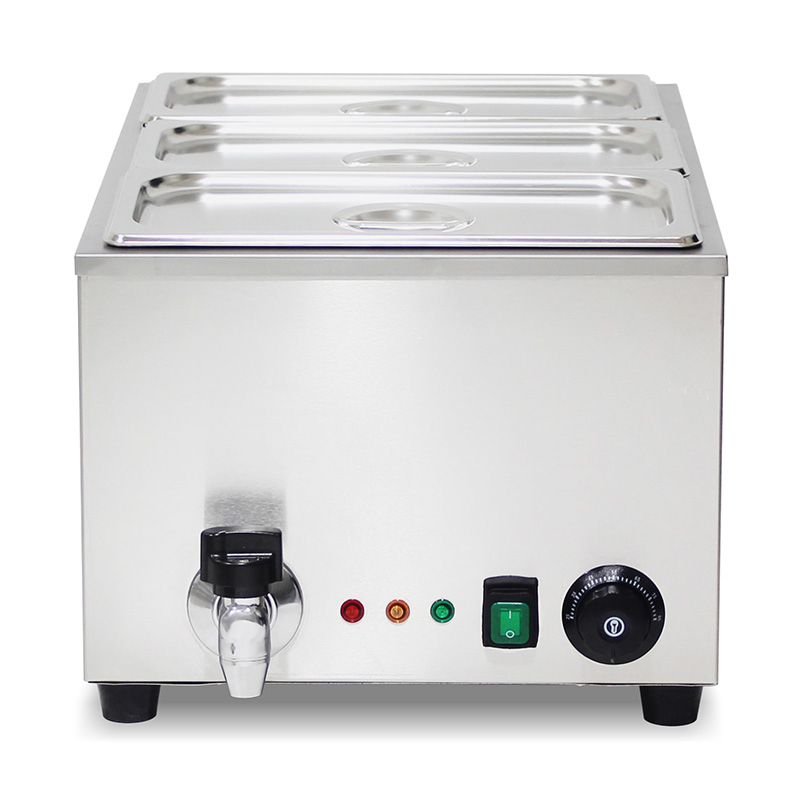 Kommerzielle elektrische Bain-Marie-Küchenmaschine aus Edelstahl mit Anti-Trocken-Schutzheizung