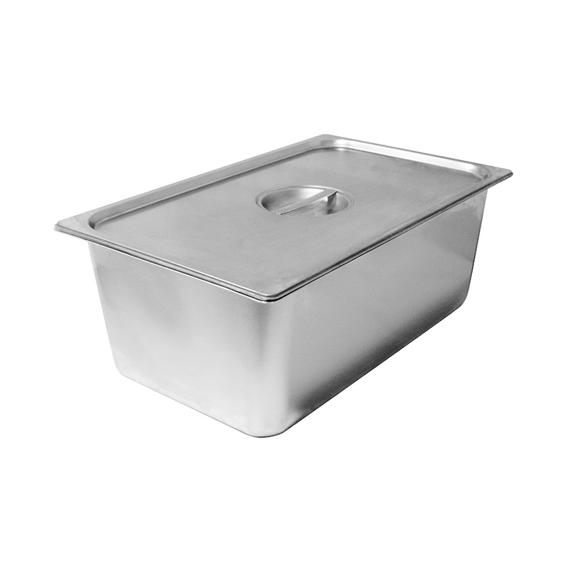 GN-Behälter/Pfanne aus Edelstahl für gewerbliche Küchen