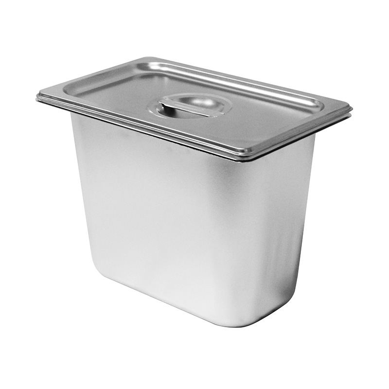 GN-Behälter/Pfanne aus Edelstahl für gewerbliche Küchen