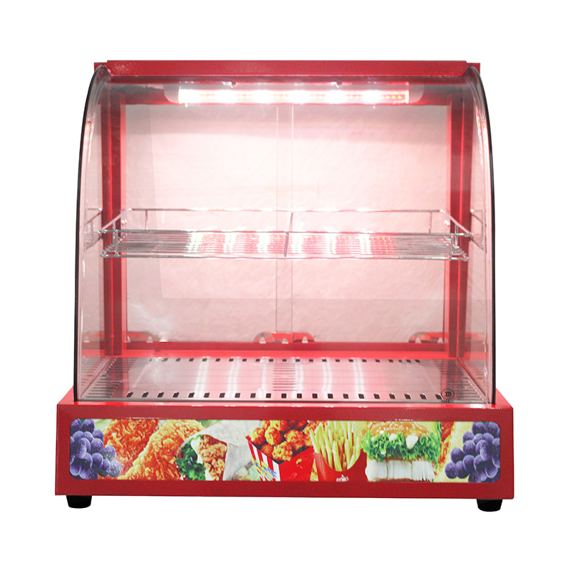 Edelstahl-Gewerbeküchen-Elektrolichtbogen-Glas-Lebensmittel-Wärmermaschine
