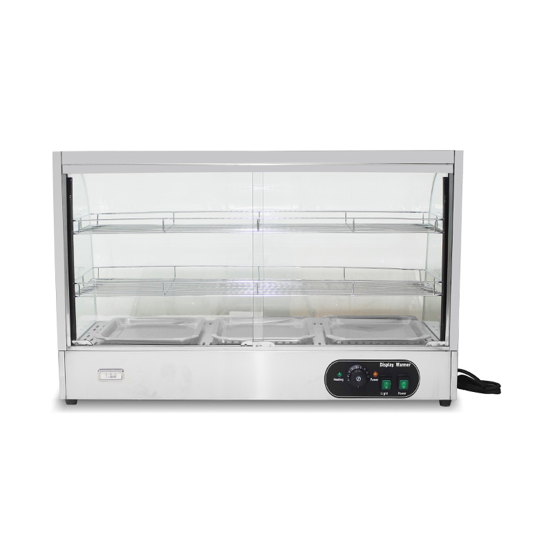 Edelstahl-Gewerbeküchen-Elektrolichtbogen-Glas-Lebensmittel-Wärmermaschine