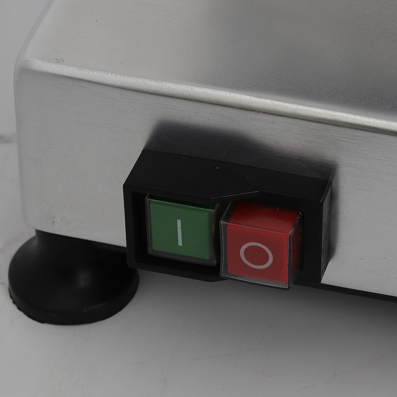 Kommerzielle Restaurant-Fleischschneidemaschine aus Aluminium-Magnesium-Legierung und eloxiertem Edelstahl