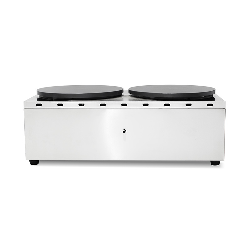 Edelstahl-Teflonbeschichtete Erdgas-/LPG-Crêpe-Maschine
