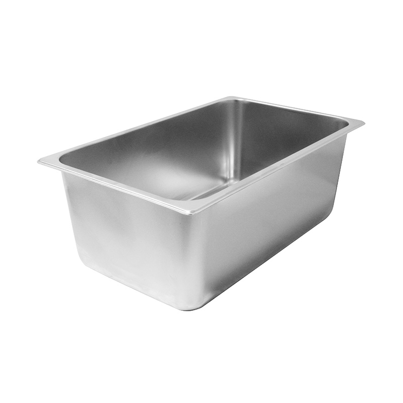GN-Behälter/Pfanne aus Edelstahl für gewerbliche Küchen
