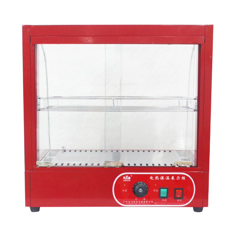 Edelstahl-Gewerbeküchen-Elektrolichtbogen-Glas-Lebensmittel-Wärmermaschine