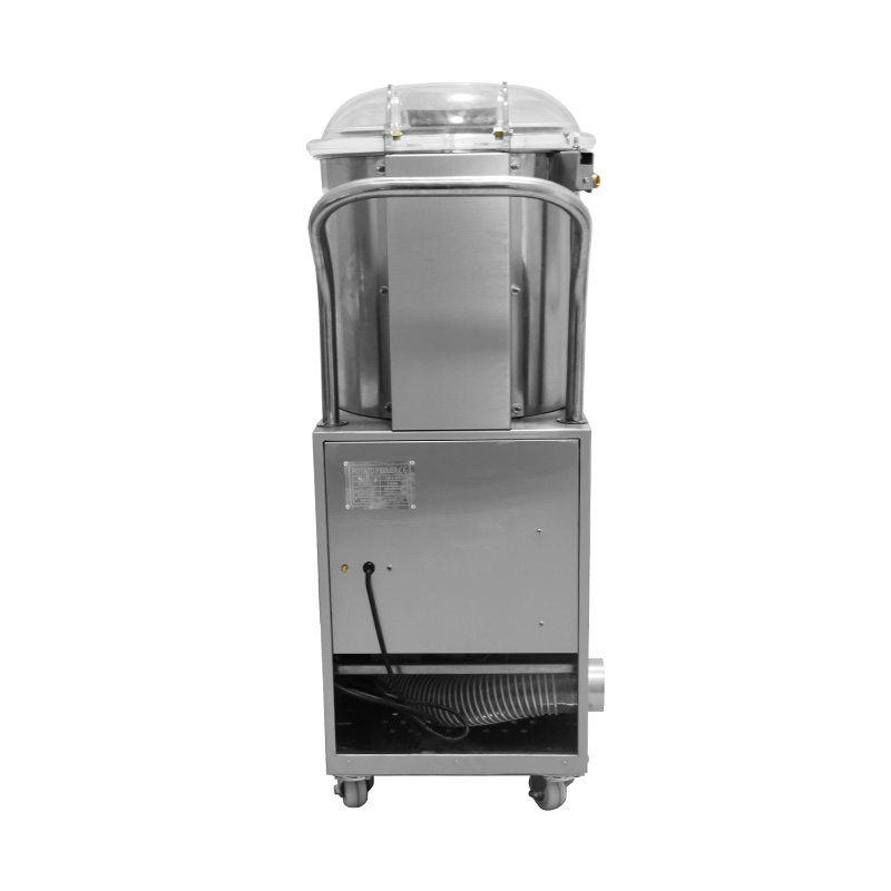 Kommerzieller elektrischer Kartoffelschäler aus Edelstahl, Küchenmaschine zum Reinigen von Schalentieren