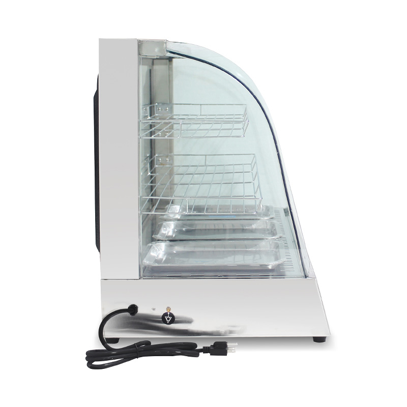 Edelstahl-Gewerbeküchen-Elektrolichtbogen-Glas-Lebensmittel-Wärmermaschine