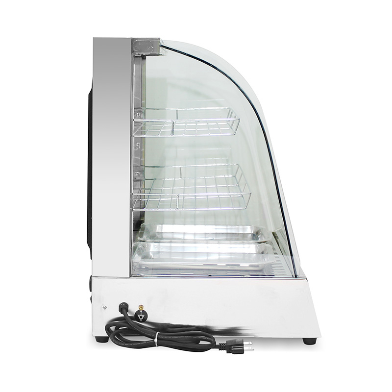 Edelstahl-Gewerbeküchen-Elektrolichtbogen-Glas-Lebensmittel-Wärmermaschine