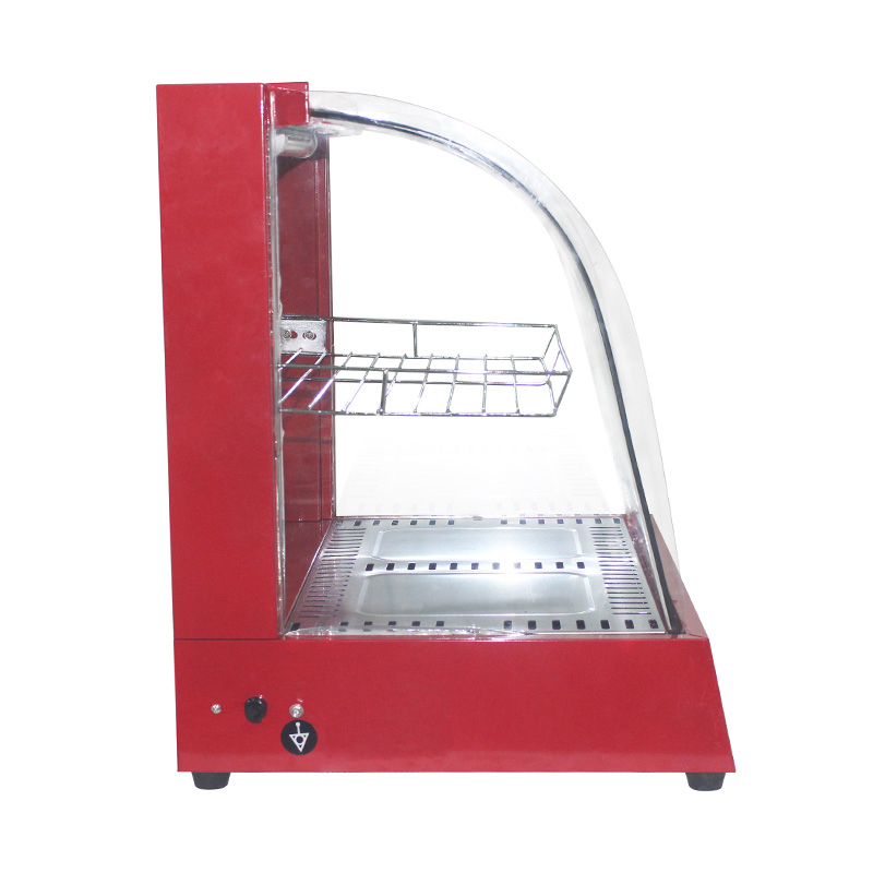 Edelstahl-Gewerbeküchen-Elektrolichtbogen-Glas-Lebensmittel-Wärmermaschine
